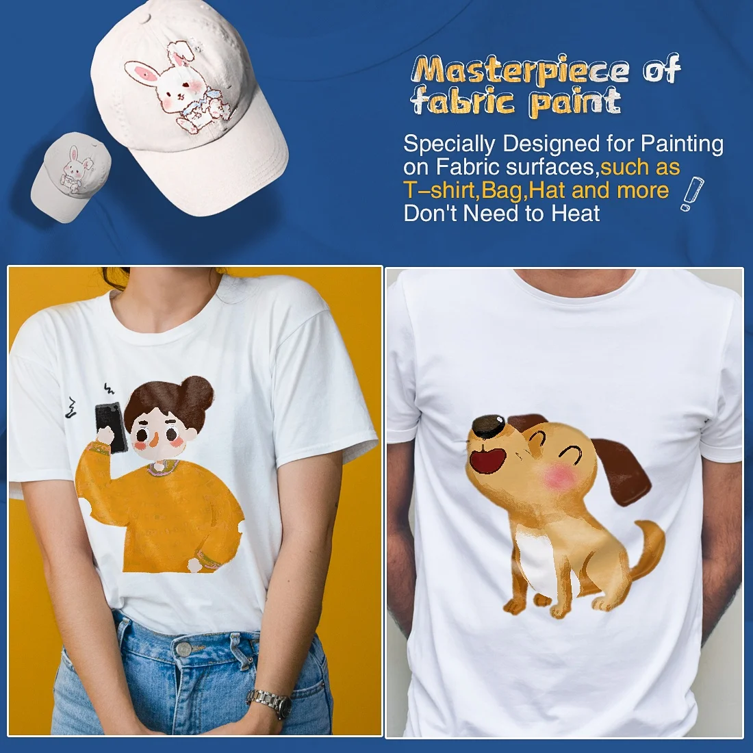 Juego de pinturas de tela con memoria, tinte de 12 colores para arte textil, pigmentos de pintura acrílica en la ropa, incluye 3 pinceles y 1 paleta