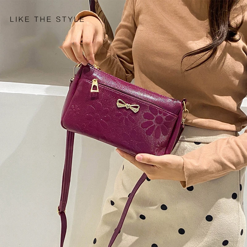 Retro Printing Crossbody Bag Women\'s Handbag Multifunction Shoulder Messenger S hopping Cellphone Purse Lady Mommy Bag feminin