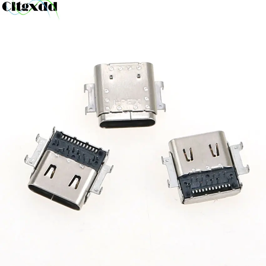 

Cltgxdd 2/5/10pcs Type-C USB Charge Port Dock Socket Jack Plug For HP EliteBook Folio G1 Charging Connector