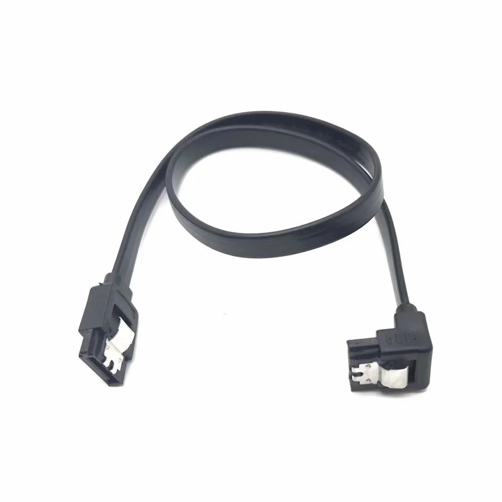 Sata 3.0 Kabel Adapter Harde Schijf Ssd Hdd Sata 3 Rechte Haakse Kabel Veel Cpmpatible Sterke pvc Platte Kabel