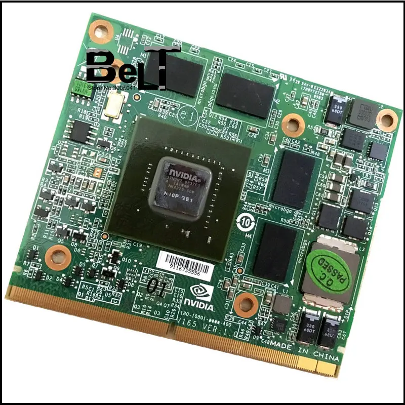 

Original GT130M GT 130M VG.10P06.002 1GB VAG Video Card for Acer Aspire 5739G 5735 7738G 8935G 5935G 5739 Laptop