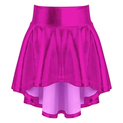 Kids Girls Ballet Dance Skirt Children Gymnastics Workout Practice Leotard Dance Dress Ballet Dancing Performance Mini Skirt