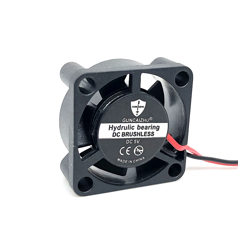 Ventilador de refrigeración para tarjeta gráfica, dispositivo con cojinete hidráulico de 2510, 25MM x 25x10MM, 5V, 12V, 24V, m.2, SSD, 2 pines