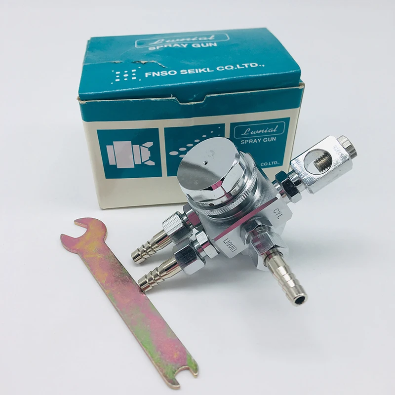 Wave Soldering Automatic Gun Spray Gun ST6 Fuso Seiki Lumina St-6 Lower Air Pressure Spray Gun 0.5mm 1.0mm 1.3mm 2.0mm