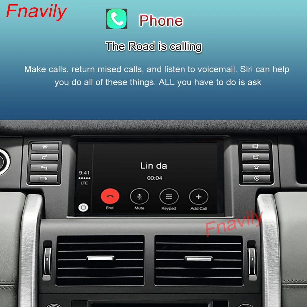 OEM Retrofit Wireless CarPlay For Range Rover Discovery Freelander Jaguar Evoque XF Apple CarPlay And Android Auto Retrofit Kit