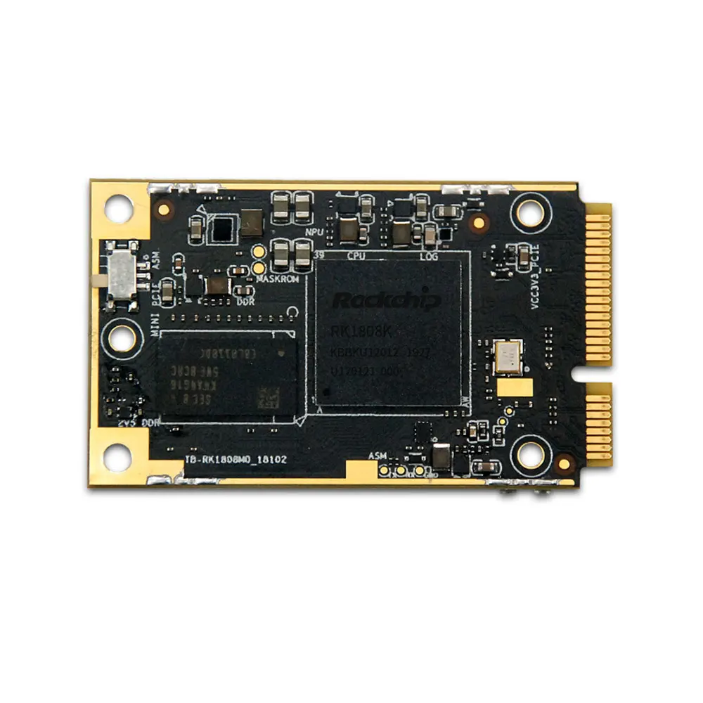 

TB-RK1808M0 Mini-PCIe neural network computing card AI artificial intelligence