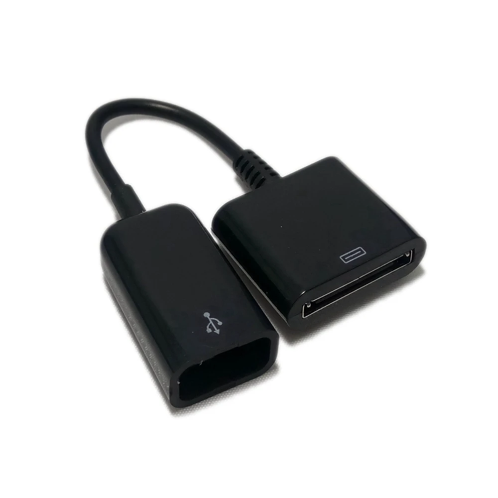 

Docking 30pin Buchse auf USB 2,0 Weibliche Daten Ladekabel Dock 30P Schwarz