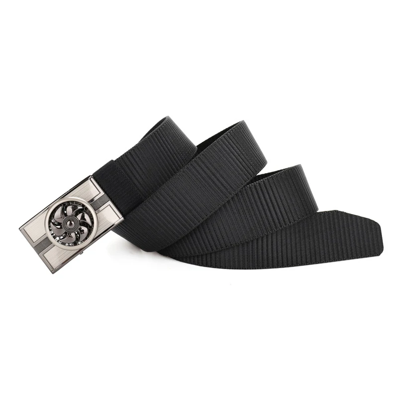 Fashion Tren Pria Belt Berkualitas Tinggi Kanvas Gesper Pria Sabuk Kasual Kepribadian Outdoor Pemuda Pria All-Match Nilon belt