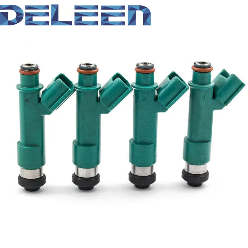 Deleen 4x High impedance Fuel  Injector 23250-0h060   For  Toyota Car accessories