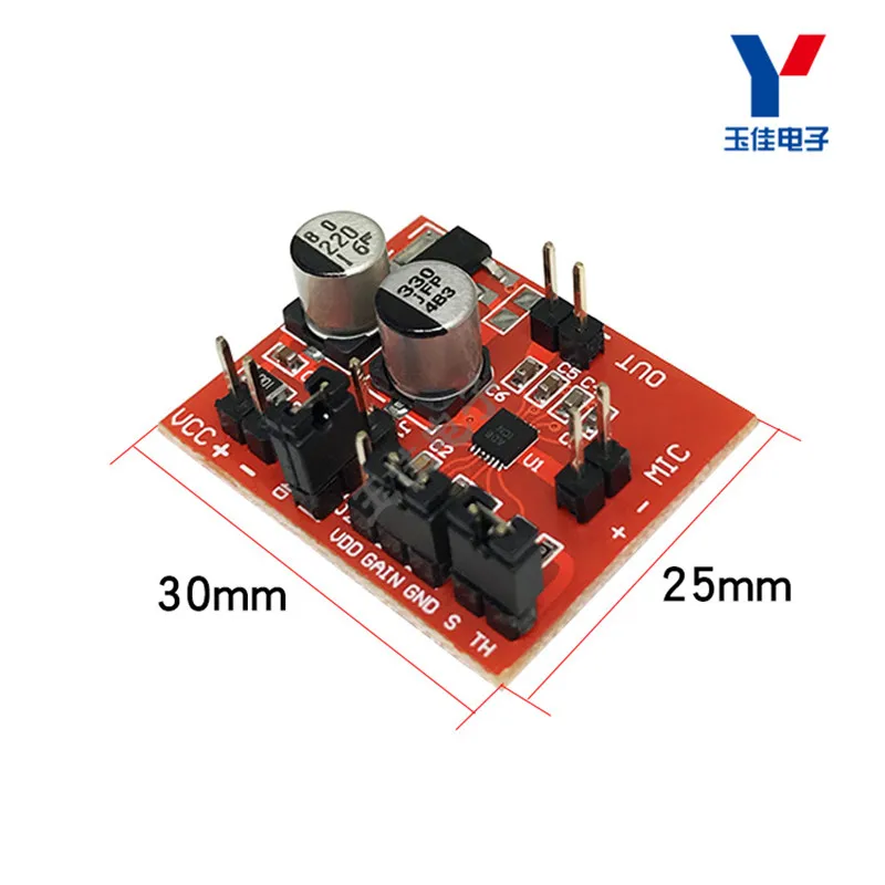 MAX9814 Electret микрофон усилитель платы с фотографией