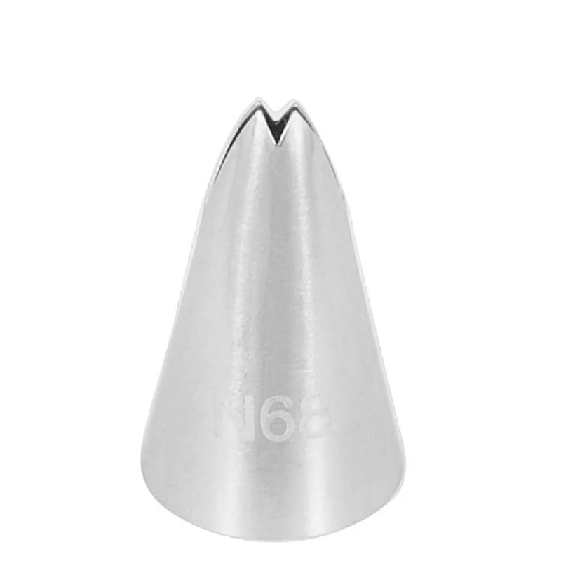 

(30pcs/Lot) Free Shipping MRF High Quality Stainless Steel 18/8 Cake Decorating Leaf Icing Nozzle #68