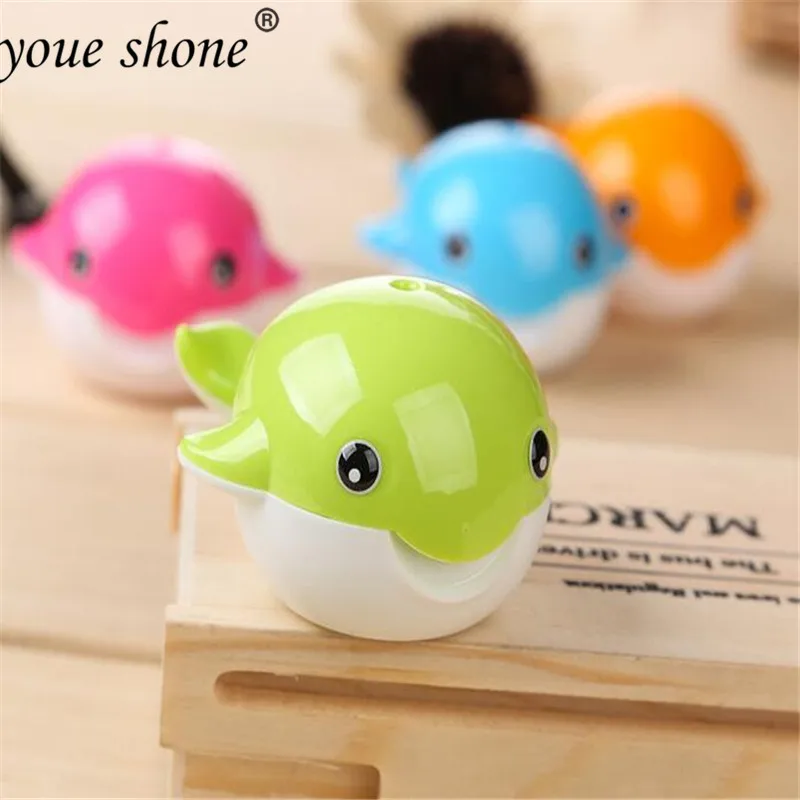 1Pcs Cute Whale Pencil Sharpener Mini Stationery School Office Supply Student Stationery Kids Gift