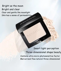 MAOGEPING Beauty 3D Light Highlighting Powder 3.5G 3D Effect Natural Translucent Shine Brightening Highlighter Makeup