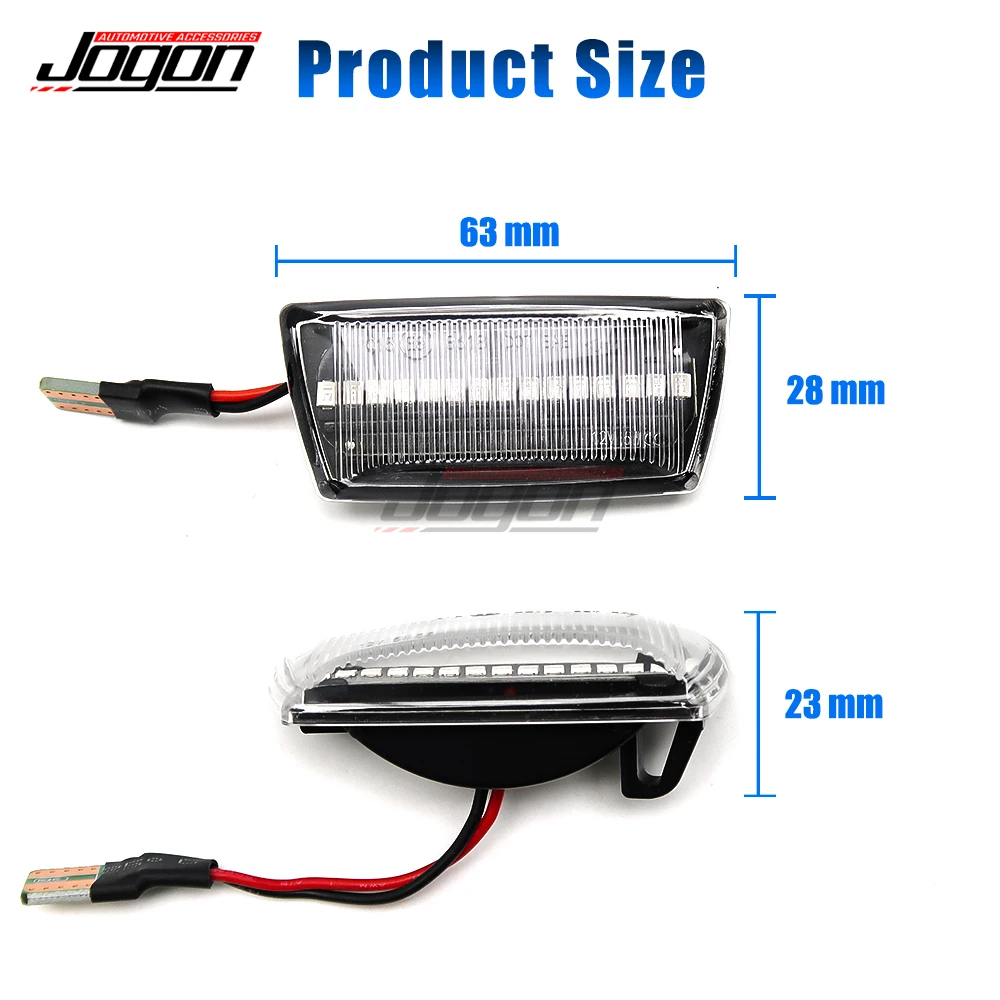 EMark For Chevrolet Cruze J300 Aveo Orlando Cadillac BLS Opel Astra Zafira Corsa Adam LED Dynamic Turn Signal Side Marker Light