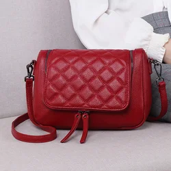 Del Cuoio genuino Delle Donne del Sacchetto di Borsa Con Tracolla Piccolo Sacchetto di Spalla Delle Signore di Lusso Messenger Borse Moda Femminile delle donne Della Borsa Del Partito Purs