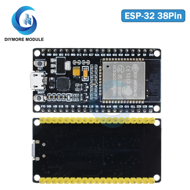 ESP-32 ESP-CAM CH340 Development Board Wireless WiFi Bluetooth Dual Core CP2102 Filters Power Management Module 2.4GHz ESP-WROOM