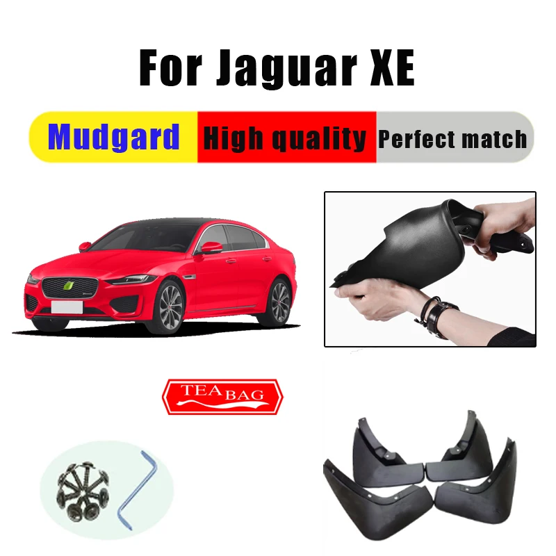 

Mud Flaps For Jaguar XE Mudguards Fenders Splash Guards Car Accessories Auto Styline 4 PCS