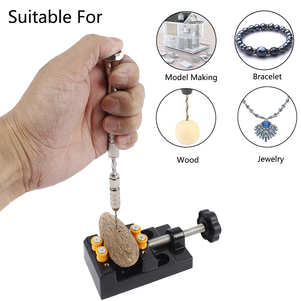 Blue Semi-automatic Hand Drill Twist Bit HSS Woodworking Tool Cobalt High Speed Twist Drill Woodworking Tools D30