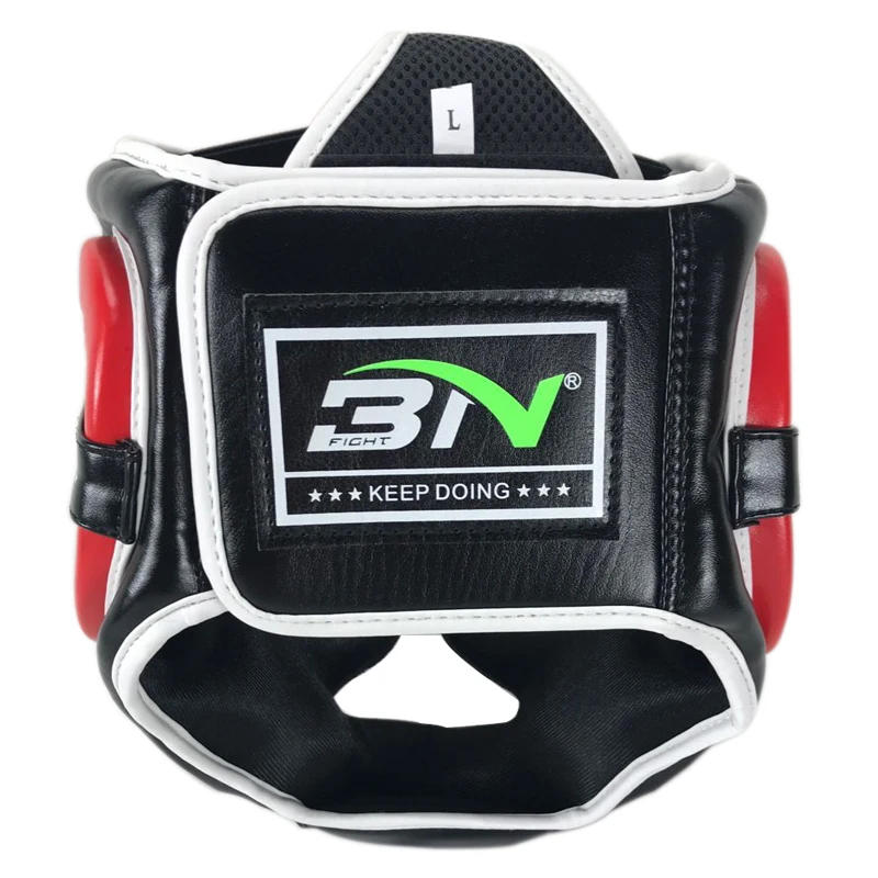 BNPRO Peking Opera Muay Thai MMA Boxing Helmet Kids Adults Grappling Martial Arts Headgear Protector Wushu Training Equipment