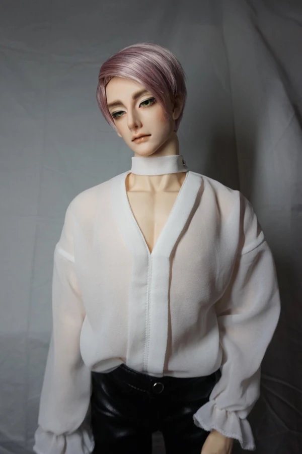 1/4 1/3 BJD Accessories Doll Clothes Lantern Sleeve Chiffon Shirt for BJD/SD MSD SD13 SD17 SSDF Uncle.Doll not included C0891