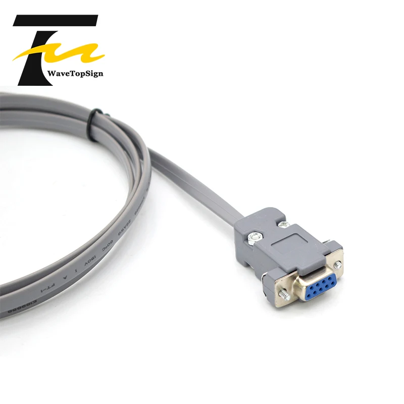 WaveTopSign RJ11 6P6C Testa Di Cristallo per RS232 Porta Seriale Femminile DB9 Cavo Adattatore