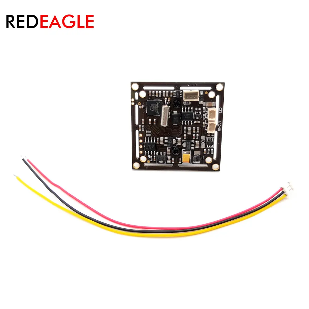 REDEAGLE 1200TVL CMOS اللون التناظرية كاميرا فيديو الأمن وحدة CCTV لوحة دارات مطبوعة مع HD عدسة 3.6 مللي متر #4