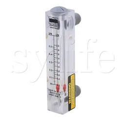 Panel Type Liquid Flowmeter Water Flow Meter 0.05-0.5GPM 0.2-2LPM LZM-15