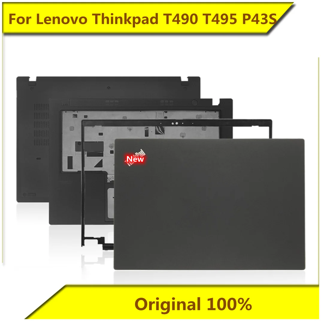 

For Lenovo Thinkpad T490 T495 P43S A shell C shell D shell laptop shell new original For Lenovo laptop