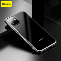 Baseus Silicone Phone Case Cover For iPhone 11 Pro Max High Quality Soft TPU Protection Back Case Coque Funda For iPhone 11 Pro