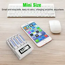 4 Slot Smart Fast Battery Charger LCD #6