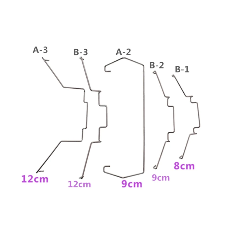 พัดลมคลิป8/ 9/ 12ซม.พัดลมติดตั้งบน CPU Coolers คลิปเหล็ก Easy Smooth สร้าง2pcs