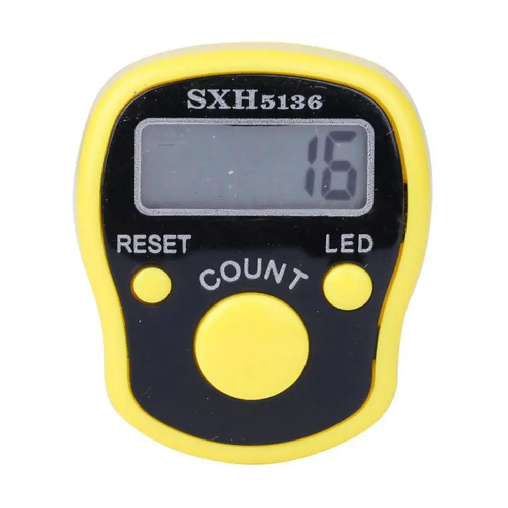 Electronic Counter High Sensitivity Mini Screen Plastic Digital 5 Digit Hand Tally Counter for Home