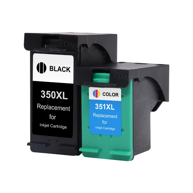 Toney King Printer Ink cartridge 350 XL 351 XL Refill For HP350 351 Compatible For HP Deskjet D4200 D4260 D4263 D4360 Printers