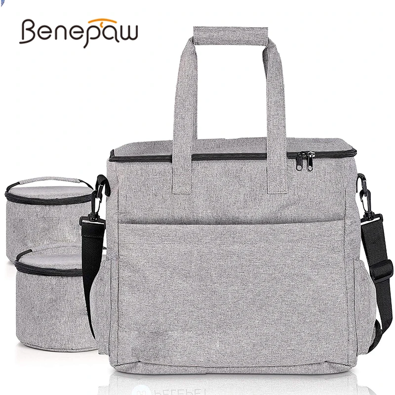 

Benepaw Pet Travel Accessories Bags For Dogs Waterproof Comfortable Crossover Handheld Carrying Bag For Camping Picnic Hiking