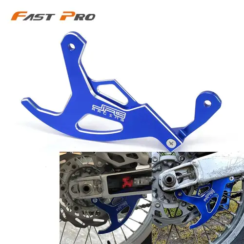 Imagen 2 del producto Cubierta protectora de disco de freno trasero CNC para YAMAHA YZ125 YZ250 YZ250F YZ450F YZ250X YZ250FX YZ450FX WR250F WR450F YZ YZF WRF 250 450