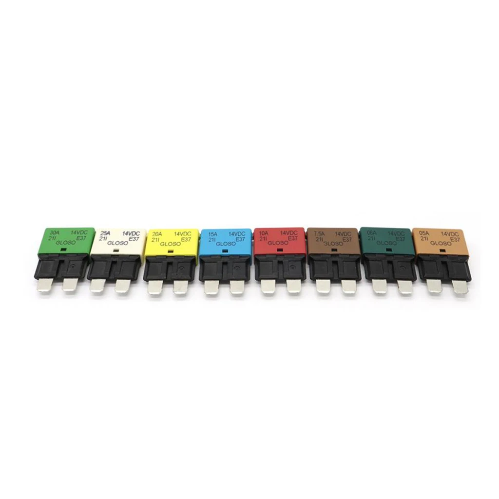 Automatic Resettable Fuse Blade Circuit Breaker Car Marine 15A 24V