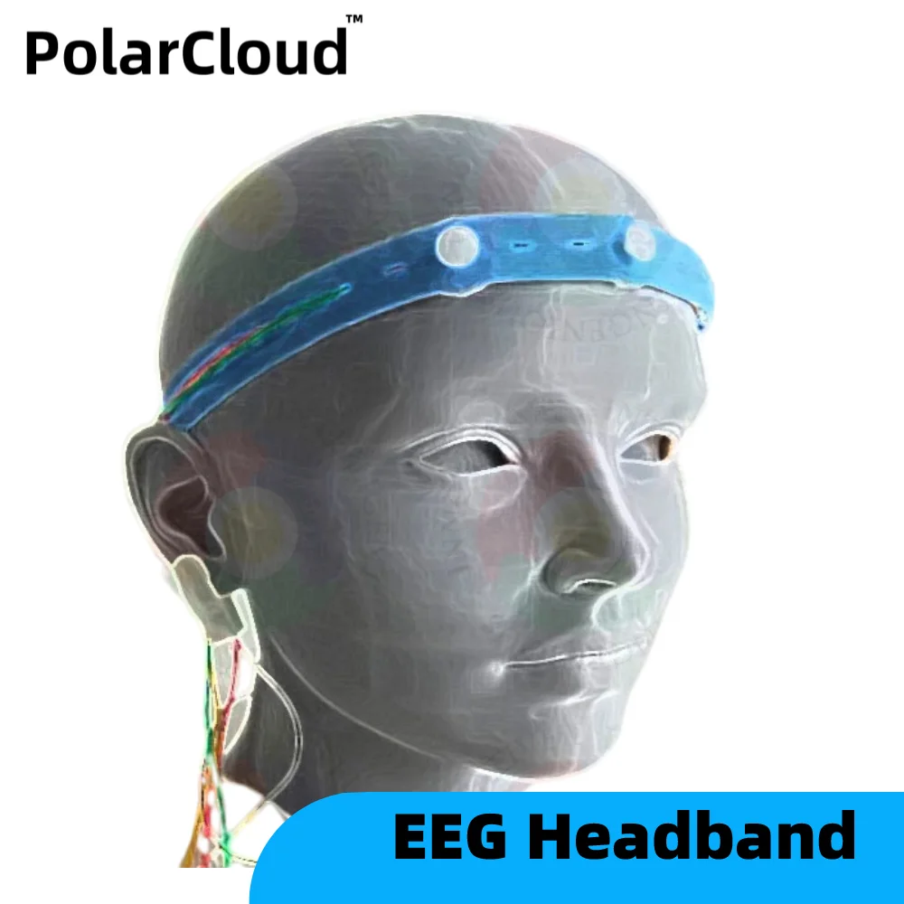 EEG Headband for OpenBCI Brainwave Meditation Sensor Simple EEG Cap Dry Electrode Strap Arduino Mindwave kit