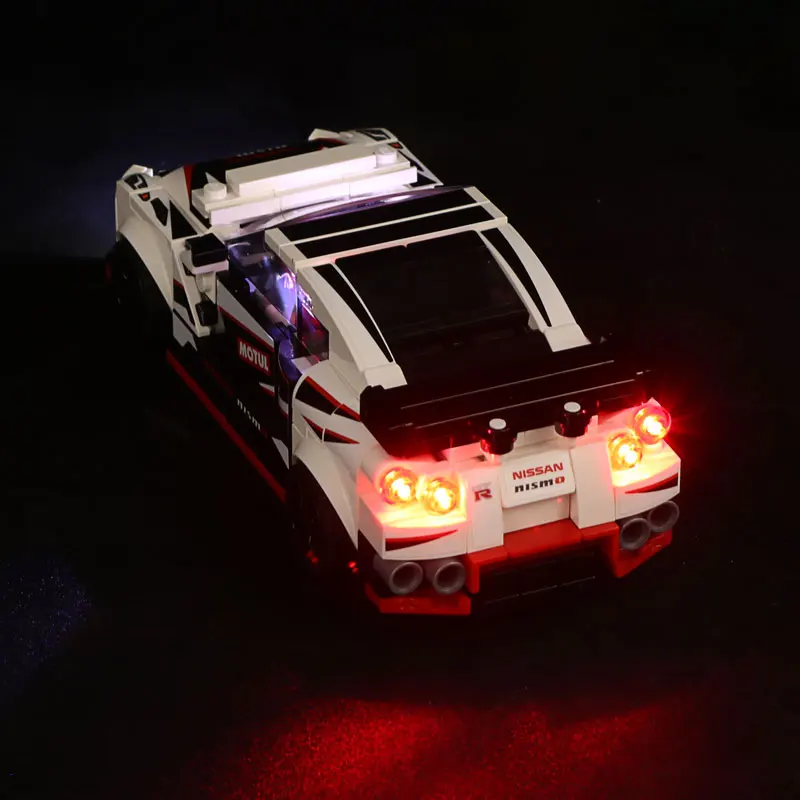 Vonado LED Lighting Set for 76896 Nissan GT-R NISMO Car Toy Collectible Model Light Kit, Not Included the Building Block