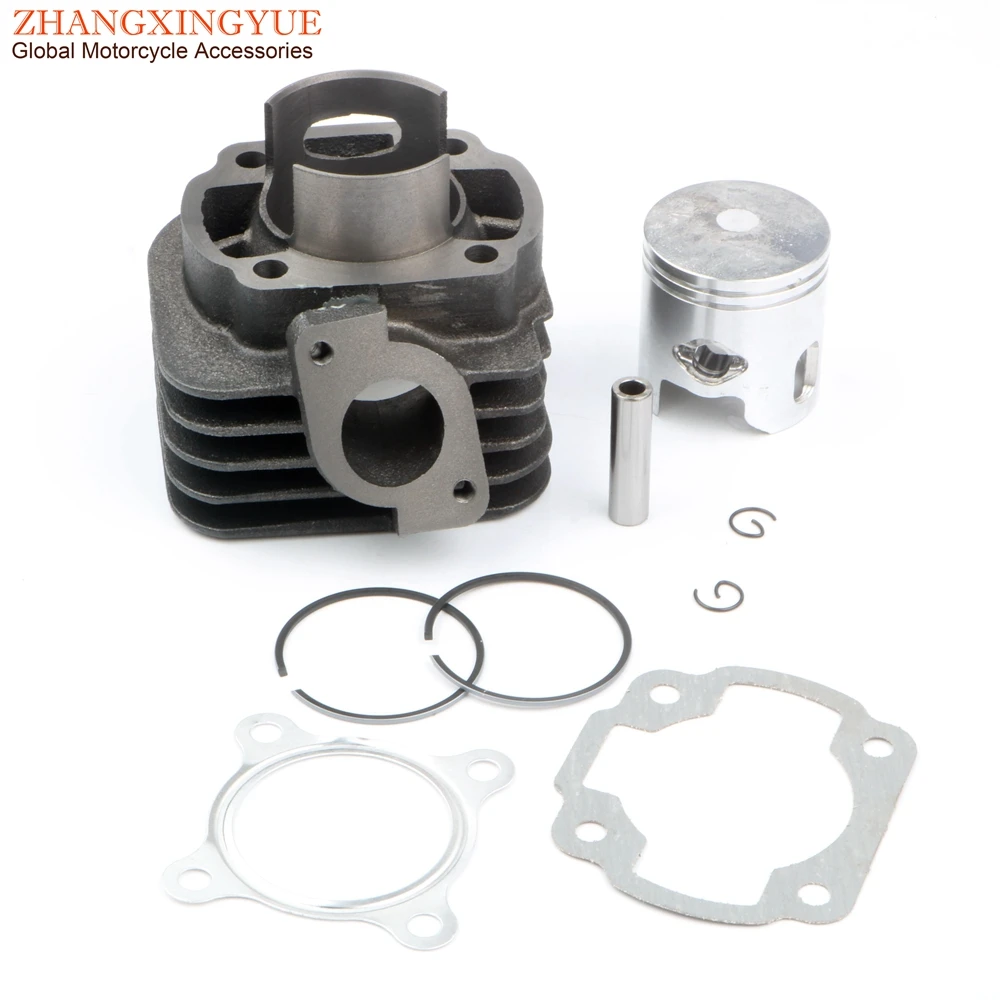 Skuter 70cc Big Bore cylindra dla Yamaha wiatr Cs Jog 50 Neo dlatego Eu1 50cc Minarelli 47mm / 10mm 2-suwowy silnik państwa