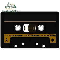 EARLFAMILY 13cm For Audio Cassette Motorcycle Car Bumper Stickers Car Accessories Decal Waterproof Decals Decoration