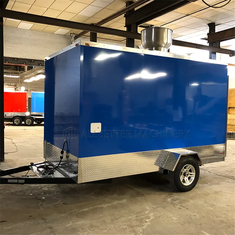 Allbetter Taco Food Van Waffle House Halal Ice Cream Truck Donut Cookies Kiosk Hot Dog Cart Mobile Restaurant for Sale