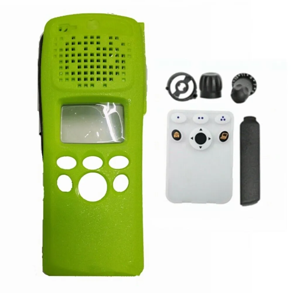 VBLL Walkie Talkie Replacement Repair Housing Case Kit for XTS2500 M2 Model 2 Handled Radio Green