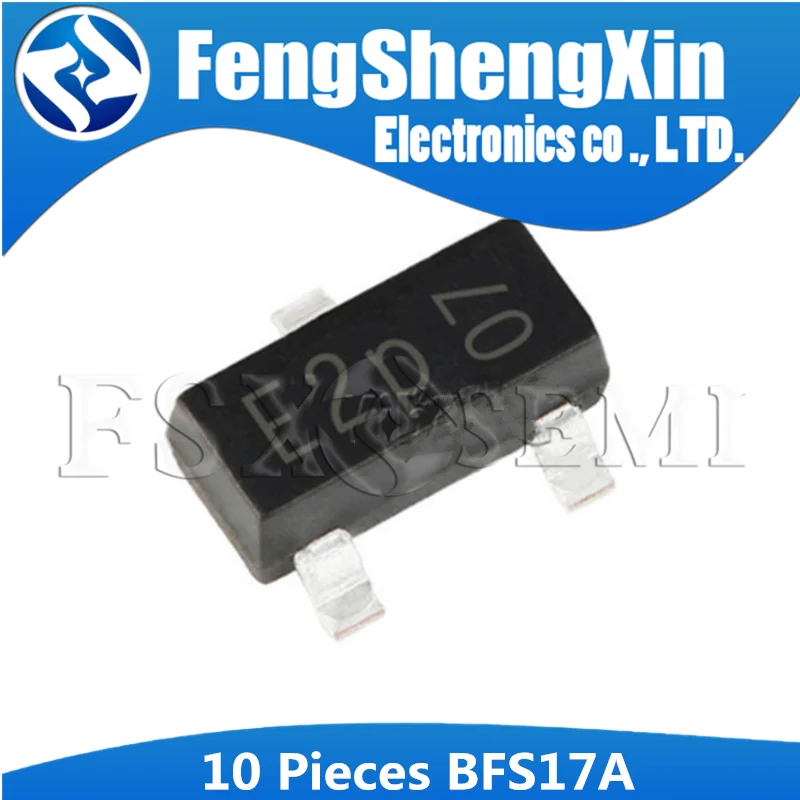 10pcs BFS17 BFS17A SOT-23 E2 E2W E2P transistor  SOT-23 BFS19 F2t F2 BFS20 G1w G1