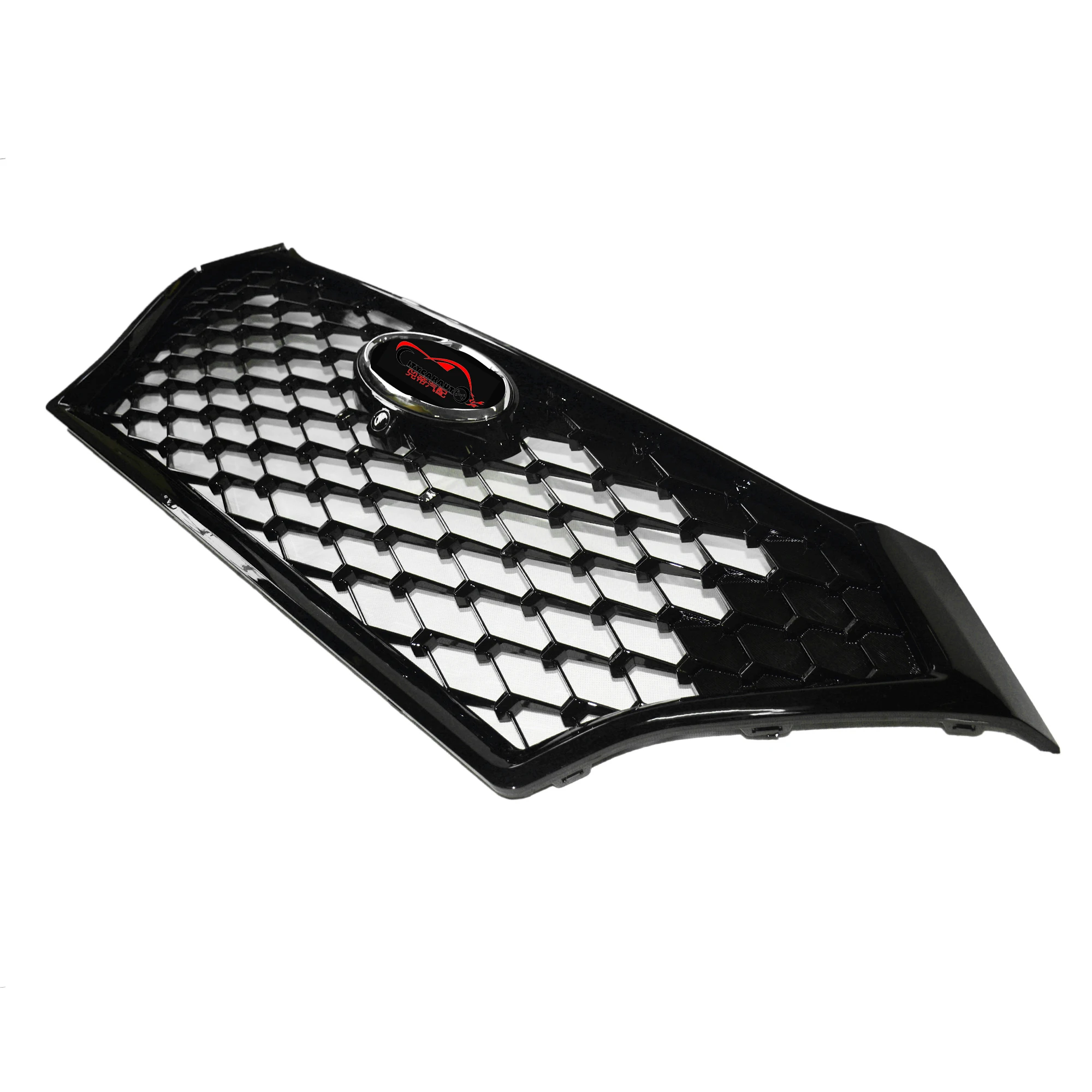 For Tucson Racing Grill For Tucson Santafee 2019 Modified Auto Front Bumper Mesh Cover Grills Grille For Trims Front Grill