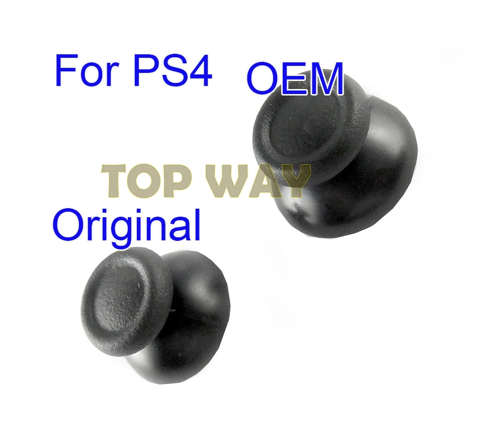 200PCS Original OEM Für PS4 Analog Abdeckung 3D Thumb-Sticks Joystick Thumbstick Pilz Kappe Für Sony PlayStation 4 PS4 controller