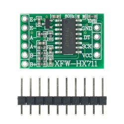 1pcs/10pcs mini HX711 Weighing Sensor Dual-Channel 24 Bit Precision A/D Module Pressure Sensor Microcontroller