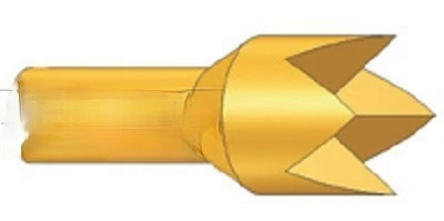 100Pcs 1.5MM สี่ฟัน Golden Pogo เข็ม1.7มม.ยืดหยุ่น Probe PA100-Q2เข็มทดสอบ Corolla เข็ม