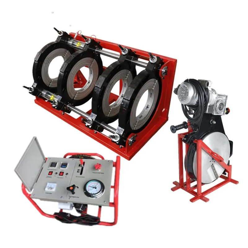 

63mm-160mm butt welder hdpe pipe manual butt fusion welding machine plastic pipe welding machine