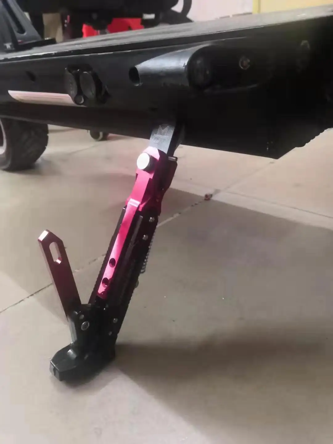 Upgrade Fuß stütze Kick Stand Stütz bein für dt Thunder Spider Eagle Pro Scooter – Detail 5