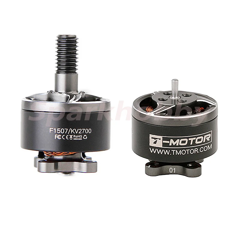 SALE t-motor 1507 F1507 3-6S 2700/3800KV 3-4S Brushless Motor with/without Shaft RC Cinewhoop 3inch Toothpick FPV Racing Drone